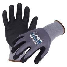 Load image into Gallery viewer, DuraDex (DX1000) General Purpose Work Gloves, Nylon/Spandex w/ Micro-Foam Nitrile/Polyurethane Palm/Finger Coating, Small, Case of 12 Pairs
