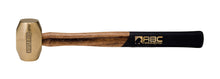 Load image into Gallery viewer, ABC4BW; 4 lb  Brass Hammer, 15 in. Wood Handle
