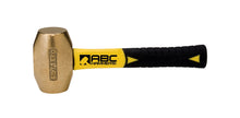 Load image into Gallery viewer, ABC4BFS; 4 lb  Brass Hammer, 8 in. Fiberglass Handle
