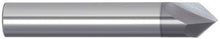 Load image into Gallery viewer, 209-082750B: 3/4in. Dia., 3in. Overall Length, 2-Flute, Carbide Chamfer Mill- SE, 82 deg, AlTiN, USA

