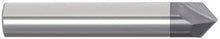 Load image into Gallery viewer, 209-092500B: 1/2in. Dia., 3in. Overall Length, 2-Flute, Carbide Chamfer Mill- SE, 90 deg, AlTiN, USA
