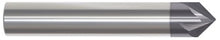Load image into Gallery viewer, 209-094187B: 3/16in. Dia., 2in. Overall Length, 4-Flute, Carbide Chamfer Mill- SE, 90 deg, AlTiN, USA
