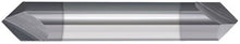 Load image into Gallery viewer, 209-292500B: 1/2in. Dia., 3in. Overall Length, 2-Flute, Carbide Chamfer Mill- DE, 90 deg, AlTiN, USA
