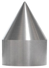 Load image into Gallery viewer, 716-000008: 1 in. Dia. X 1-1/2 in. High Carbide Center Point; CT-160, 60 deg., Ground &amp; Polished, USA
